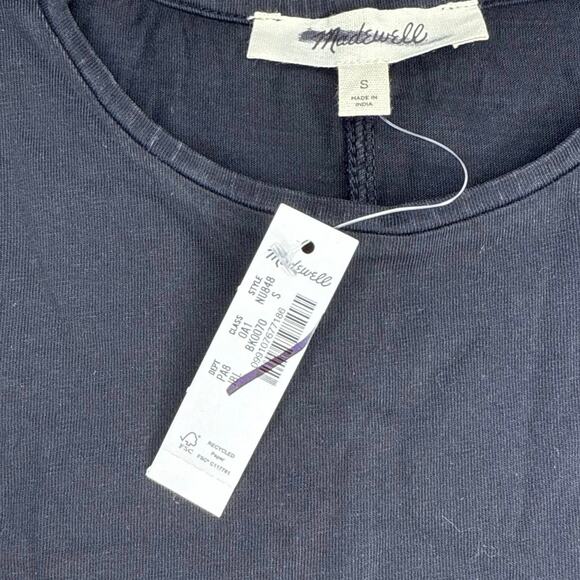 NWT Madewell Essential Slim Tee in Lightweight Cotton Size S - Picture 6 of 7